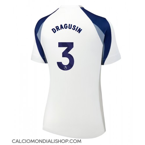 Maglie da calcio Tottenham Hotspur Radu Dragusin #3 Prima Maglia Femminile 2025-26 Manica Corta